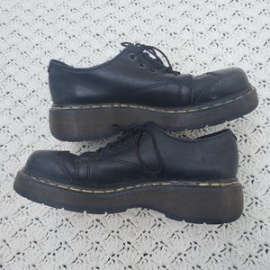 Vintage Dr Doc Martens Made in England Chunky Platform Shoes